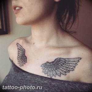 фото тату крылья 23.12.2018 №187 - photo tattoo wings - tattoo-photo.ru