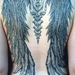 фото тату крылья 23.12.2018 №194 - photo tattoo wings - tattoo-photo.ru