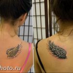 фото тату крылья 23.12.2018 №199 - photo tattoo wings - tattoo-photo.ru