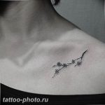 фото тату лаванда 24.12.2018 №047 - photo tattoo lavender - tattoo-photo.ru