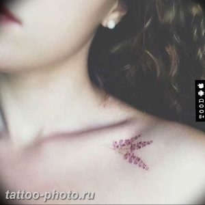 фото тату лаванда 24.12.2018 №067 - photo tattoo lavender - tattoo-photo.ru