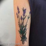 фото тату лаванда 24.12.2018 №102 - photo tattoo lavender - tattoo-photo.ru