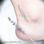 фото тату лаванда 24.12.2018 №103 - photo tattoo lavender - tattoo-photo.ru