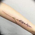 фото тату лаванда 24.12.2018 №106 - photo tattoo lavender - tattoo-photo.ru