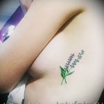 фото тату лаванда 24.12.2018 №107 - photo tattoo lavender - tattoo-photo.ru
