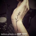 фото тату лаванда 24.12.2018 №112 - photo tattoo lavender - tattoo-photo.ru