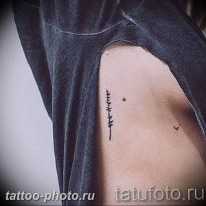 фото тату лаванда 24.12.2018 №122 - photo tattoo lavender - tattoo-photo.ru