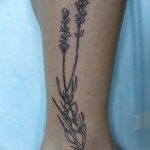 фото тату лаванда 24.12.2018 №135 - photo tattoo lavender - tattoo-photo.ru