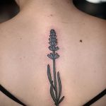 фото тату лаванда 24.12.2018 №163 - photo tattoo lavender - tattoo-photo.ru