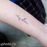 фото тату лаванда 24.12.2018 №166 - photo tattoo lavender - tattoo-photo.ru