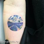 фото тату лаванда 24.12.2018 №168 - photo tattoo lavender - tattoo-photo.ru