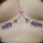 фото тату лаванда 24.12.2018 №196 - photo tattoo lavender - tattoo-photo.ru