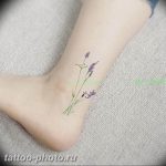 фото тату лаванда 24.12.2018 №205 - photo tattoo lavender - tattoo-photo.ru
