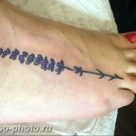 фото тату лаванда 24.12.2018 №218 - photo tattoo lavender - tattoo-photo.ru