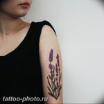 фото тату лаванда 24.12.2018 №230 - photo tattoo lavender - tattoo-photo.ru