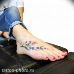 фото тату лаванда 24.12.2018 №231 - photo tattoo lavender - tattoo-photo.ru