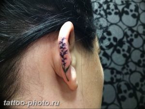 фото тату лаванда 24.12.2018 №251 - photo tattoo lavender - tattoo-photo.ru