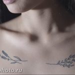 фото тату лаванда 24.12.2018 №260 - photo tattoo lavender - tattoo-photo.ru