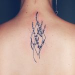 фото тату лаванда 24.12.2018 №267 - photo tattoo lavender - tattoo-photo.ru