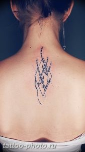 фото тату лаванда 24.12.2018 №267 - photo tattoo lavender - tattoo-photo.ru