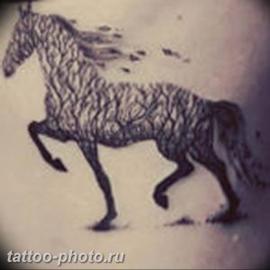 фото тату лошадь 24.12.2018 №004 - photo horse tattoo - tattoo-photo.ru