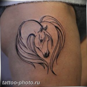 фото тату лошадь 24.12.2018 №016 - photo horse tattoo - tattoo-photo.ru