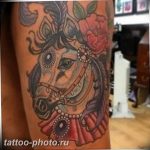 фото тату лошадь 24.12.2018 №017 - photo horse tattoo - tattoo-photo.ru