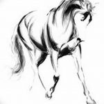 фото тату лошадь 24.12.2018 №020 - photo horse tattoo - tattoo-photo.ru