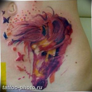 фото тату лошадь 24.12.2018 №022 - photo horse tattoo - tattoo-photo.ru