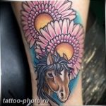 фото тату лошадь 24.12.2018 №025 - photo horse tattoo - tattoo-photo.ru