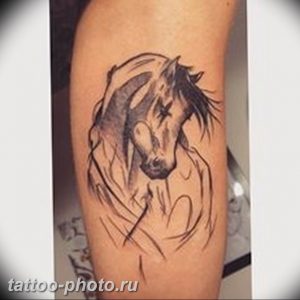 фото тату лошадь 24.12.2018 №035 - photo horse tattoo - tattoo-photo.ru