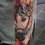 фото тату лошадь 24.12.2018 №050 - photo horse tattoo - tattoo-photo.ru