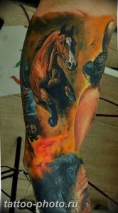 фото тату лошадь 24.12.2018 №057 - photo horse tattoo - tattoo-photo.ru
