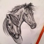 фото тату лошадь 24.12.2018 №061 - photo horse tattoo - tattoo-photo.ru