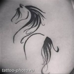 фото тату лошадь 24.12.2018 №066 - photo horse tattoo - tattoo-photo.ru