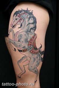 фото тату лошадь 24.12.2018 №069 - photo horse tattoo - tattoo-photo.ru