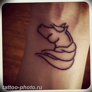 фото тату лошадь 24.12.2018 №083 - photo horse tattoo - tattoo-photo.ru