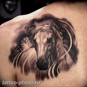 фото тату лошадь 24.12.2018 №091 - photo horse tattoo - tattoo-photo.ru