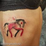 фото тату лошадь 24.12.2018 №098 - photo horse tattoo - tattoo-photo.ru