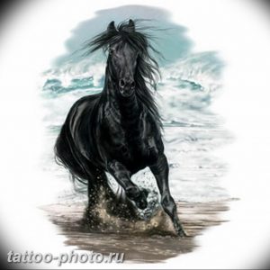 фото тату лошадь 24.12.2018 №121 - photo horse tattoo - tattoo-photo.ru