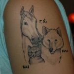 фото тату лошадь 24.12.2018 №148 - photo horse tattoo - tattoo-photo.ru