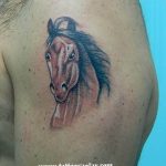 фото тату лошадь 24.12.2018 №156 - photo horse tattoo - tattoo-photo.ru
