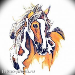 фото тату лошадь 24.12.2018 №165 - photo horse tattoo - tattoo-photo.ru