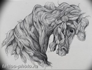 фото тату лошадь 24.12.2018 №170 - photo horse tattoo - tattoo-photo.ru