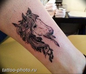 фото тату лошадь 24.12.2018 №181 - photo horse tattoo - tattoo-photo.ru