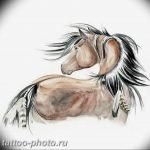 фото тату лошадь 24.12.2018 №213 - photo horse tattoo - tattoo-photo.ru