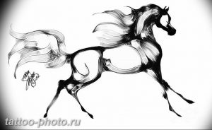 фото тату лошадь 24.12.2018 №232 - photo horse tattoo - tattoo-photo.ru