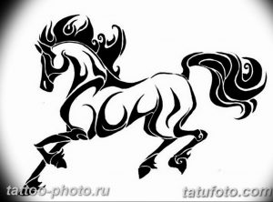 фото тату лошадь 24.12.2018 №234 - photo horse tattoo - tattoo-photo.ru