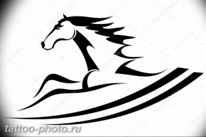 фото тату лошадь 24.12.2018 №237 - photo horse tattoo - tattoo-photo.ru