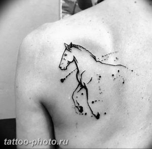 фото тату лошадь 24.12.2018 №245 - photo horse tattoo - tattoo-photo.ru